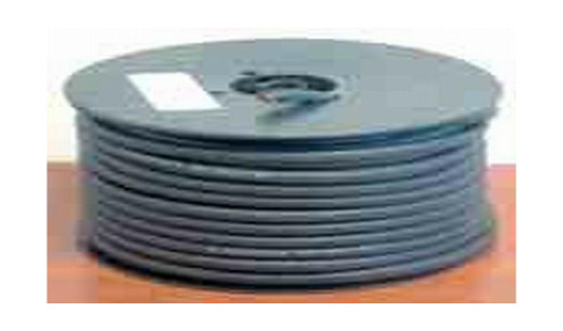Dubbel geisoleerde kabel zwart 50 mm2